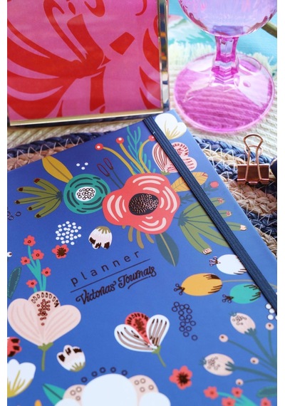 Vj Gsp Ayraçlı Planlayıcı Defter 17x23 100 Gr. Haftalık 112 Sf.+todo 30 Sf.+noktalı 50 Sf. Lacivert