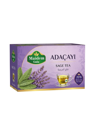 Maidem Hasat Adaçayı 20 Li Kutu 25 Gr