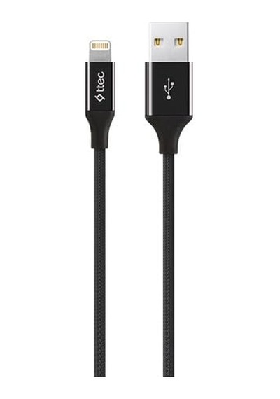 Alumicable Xl Lightning Şarj Ve Data Kablosu, Siyah, 2 M Diğer