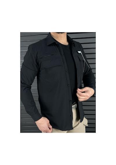 Taktik Taktikal Tactikal Kargocep Cargocep Outdoor Slimfit Gömlek Beden Tablosunu İnceleyip Alın Lütfen Siyah