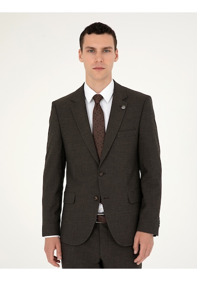 Pierre Cardin Erkek Kahverengi Takım Elbise 50292221-vr029 Kahverengi