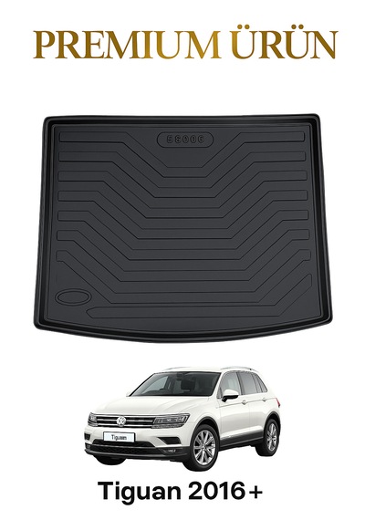 Volkswagen Tiguan 2016+ İle Uyumlu Bagaj Havuzu 3d Premium
