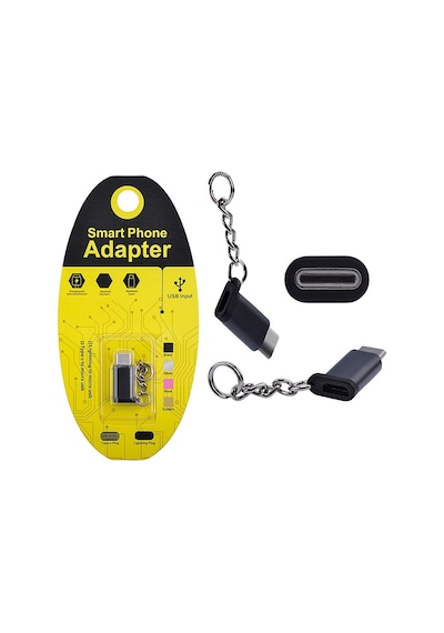 Mikro Usb To Type C Dönüştürücü Çevirici Anahtarlıklı Başlık