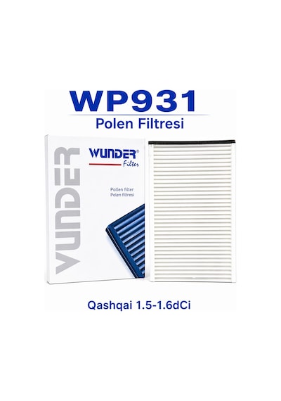 Wunder Wp931 Polen Filtresi