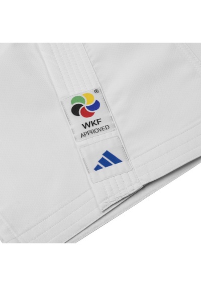 Adidas K250kıt Senko Karate Kumite Elbisesi Seti 2 Üst - 1 Pantolon Beyaz