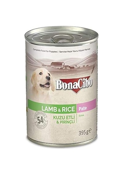 Ezme Kuzu Etli Pirinçli Yaş Yavru Köpek Maması 395 Gr