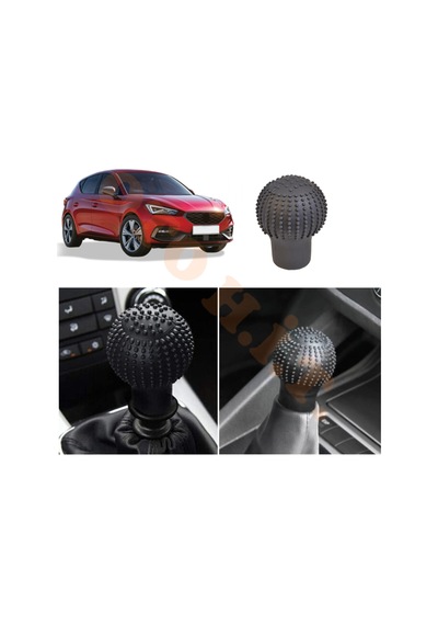 Seat Leon Mk4 Manuel Uyumlu Vites Kılıfı Masajlı Mat Siyah