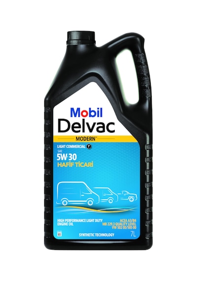 Mobil Delvac Modern LC T 5W-30 Hafif Ticari Motor Yağı 7 L