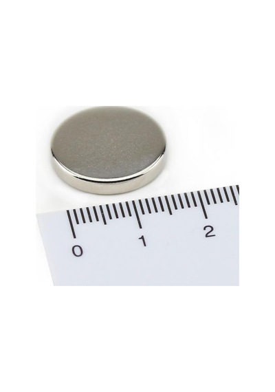 Ø18x3 mm Güçlü Neodyum Disk Mıknatıs - 5 Adet