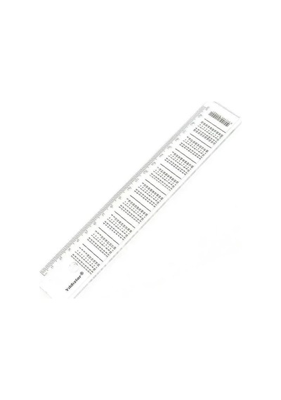 Yıldızlar Çarpım Tablolu Cetvel 30 Cm Çok Renkli
