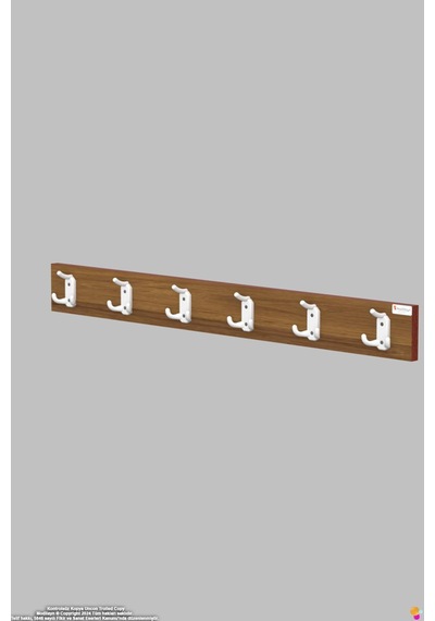Arı 18 Kancalı Mutfak Askısı 3'lü Set 81,4x9,6 Cm - Şık Tasarım, Çok Amaçlı Düzenleyici Ve Yer Tasarrufu Kahverengi Arı 18 Kancalı Mutfak Askısı 3'lü Set 81,4x9,6 Cm - Şık Tasarım, Çok Amaçlı Düzenleyici Ve Yer Tasarrufu Kahverengi