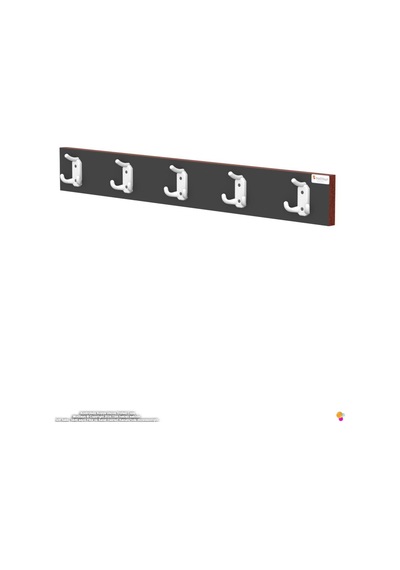 Arı 15 Kancalı Genç Odası Askısı 3'lü Set 71,4x9,6 Cm - Şık Tasarım, Çok Amaçlı Düzenleyici Gri Arı 15 Kancalı Genç Odası Askısı 3'lü Set 71,4x9,6 Cm - Şık Tasarım, Çok Amaçlı Düzenleyici Gri