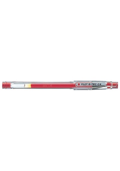 Pilot C4 Jel Pilot Kalem 0.4 Mm Kırmızı Diğer