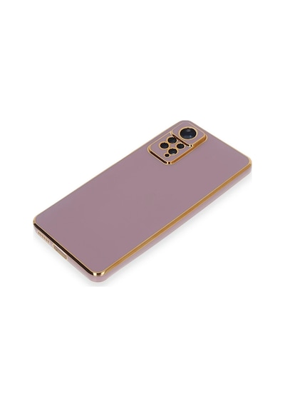 Gld-spt- Newface Xiaomi Redmi Note 12 Pro 4g Kılıf Volet Silikon - Mor