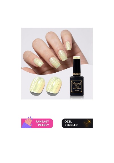 Misyul Uv Led Kalıcı Oje Nail Art 15 Ml Fantasy Pearly P02
