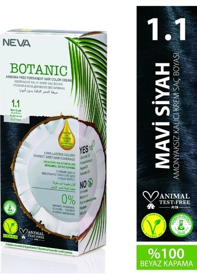 Botanıc Amonyaksız Kalıcı Krem Boya Seti 1.1