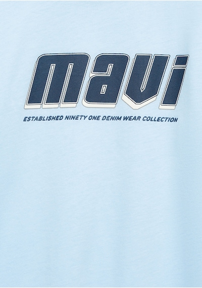 Mavi - Mavi Baskılı Mavi Tişört 6610412-70817 Mavi