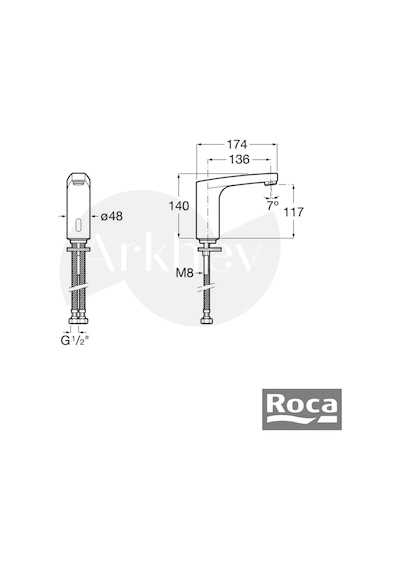 Roca L70 Fotoselli Lavabo Bataryası - Krom / Ön Karıştırıcılı /dört Adet 1,5 V Lr6 Aa Alkalin Pil İle Çalışır A5a5a09c00 Parlak Krom Roca L70 Fotoselli Lavabo Bataryası - Krom / Ön Karıştırıcılı /dört Adet 1,5 V Lr6 Aa Alkalin Pil İle Çalışır A5a5a09c00 Parlak Krom