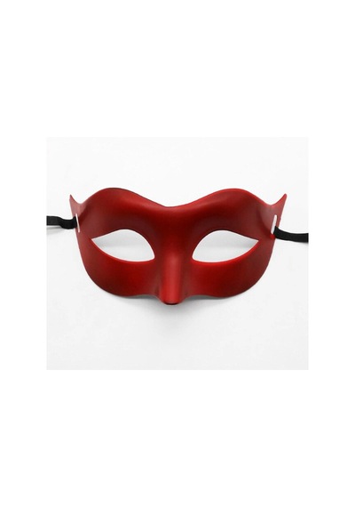 Kırmızı Renk Masquerade Kostüm Partisi Venedik Balo Maskesi Bx40 Diğer