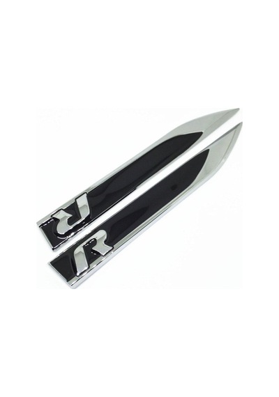Çamurluk R Metal Logo Golf Passat Polo Scirocco (Yapışkanlı)