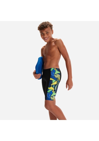 SPEEDO ERKEK ÇOCUK JAMMER YÜZÜCÜ MAYOSU ALOV PNL JAM JM BLACK/BLUE 8-00316214735 Çok Renkli