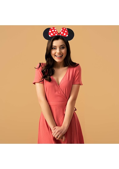 Minnie Mouse Taç Fare Tacı Kafa Bandı Çok Renkli