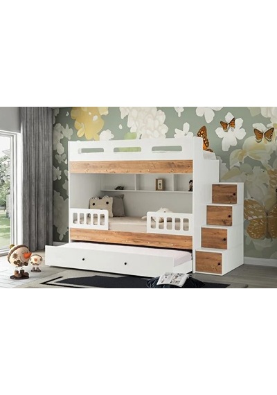 Buket Mdf Çelik Profilli Yavrulu Ranza Çb M1
