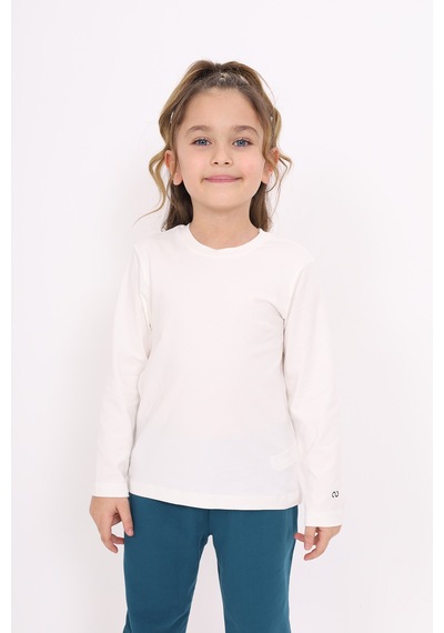 Toontoy Kids Toontoy Unisex Çocuk Tişört Ekru
