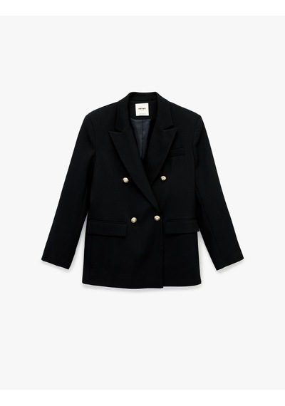 Koton Uzun Kollu Düğmeli Cep Detaylı Kruvaze Yaka Blazer Ceket Lacivert 6sak50088uw Lacivert Koton Uzun Kollu Düğmeli Cep Detaylı Kruvaze Yaka Blazer Ceket Lacivert 6sak50088uw Lacivert