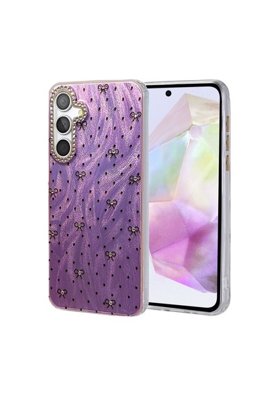 Samsung Galaxy  Uyumlu - A35 5g Kılıf Blade Aynalı Desenli Kapak - Desen 2