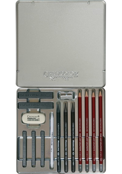 Cretacolor Graphite Çizim Seti 15 Parça