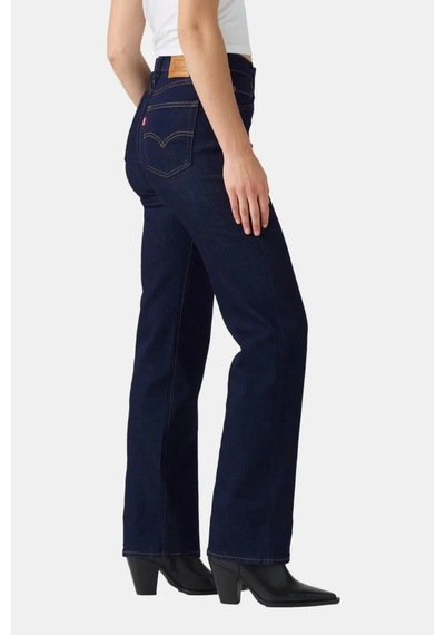 Levi's 723 Yüksek Bel Düz Kesim Dark İndigo Kadın Jean-16535 Lacivert