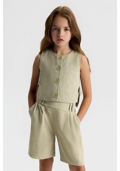 Nk Kids Kız Çocuk Lara Yelek Nk-31367-y Yeşil