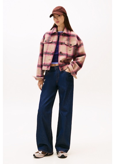 Tommy Jeans Standart Pembe Kadın Ceket Dw0dw21662thc Pembe