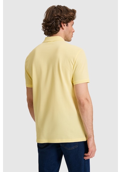 U.s. Polo Assn. Erkek Açık Sarı Tişört Basic 50322347-vr004 Acık Sarı