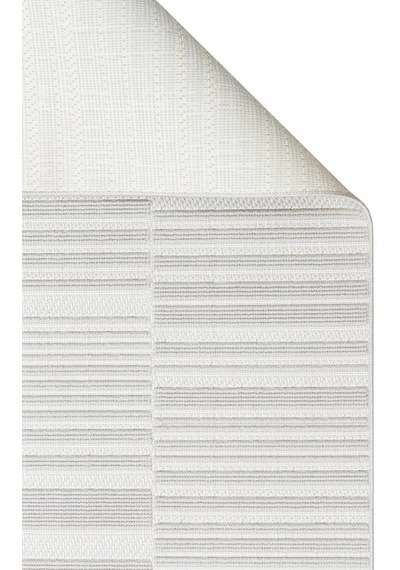 Eko Halı Mono Loop 01 Grey Sisal Görünümlü Bukleli Kaymaz Tabanlı Yıkanabilir Halı Gri