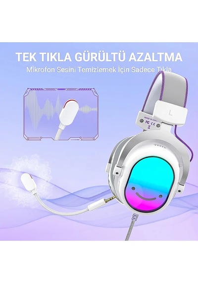 Fifine Ampligame H16 Mikrofonlu 7.1 Oyuncu Kulaklığı