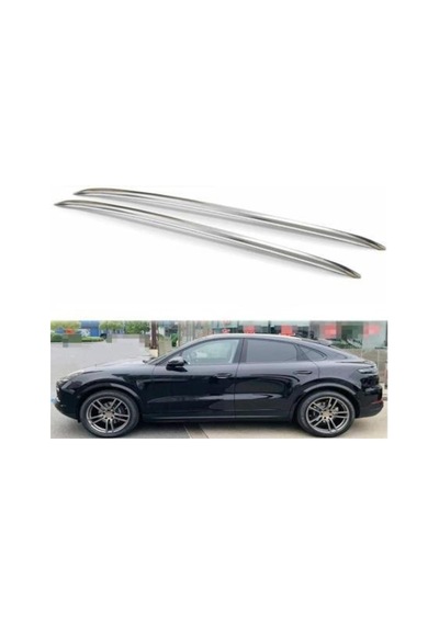 Porsche Cayenne Tavan Çıtası 2018- Silver Gri