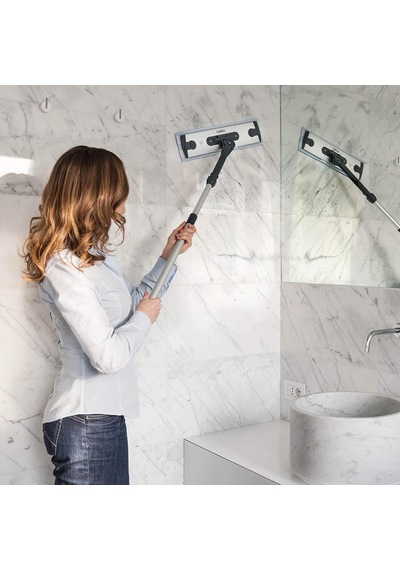 Moppy Genel Microfiber Bez Seti 2'li, Tüm Yüzeyler İçin Uygun, Makinede Yıkanabilir, Pamuklu, Mavi Çok Renkli