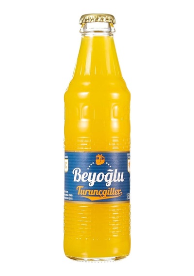 Beyoğlu Gazozu Turunçgiller Karışık Meyve Aromalı Gazlı İçecek 250 Ml X 24 Adet