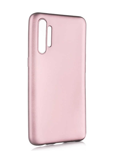 Realme Xt Kılıf Zore Premier Silikon Kapak Rose Gold