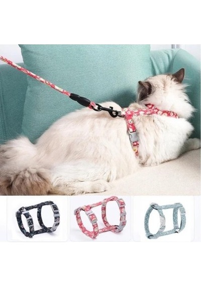 Zensaas41 Kedi Gezdirme Göğüs Tasması Zensaa56