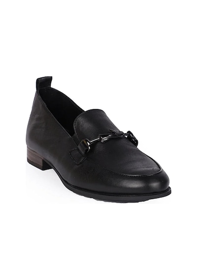 Mammamia D24ya-3470 Kadın Deri Loafer Ayakkabı D24YA-3470-R7307 Siyah Mammamia D24ya-3470 Kadın Deri Loafer Ayakkabı D24YA-3470-R7307 Siyah