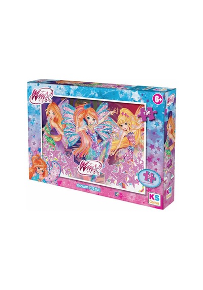 Ks Games Puzzle 100 Parça Winx Lisanslı Ürünler