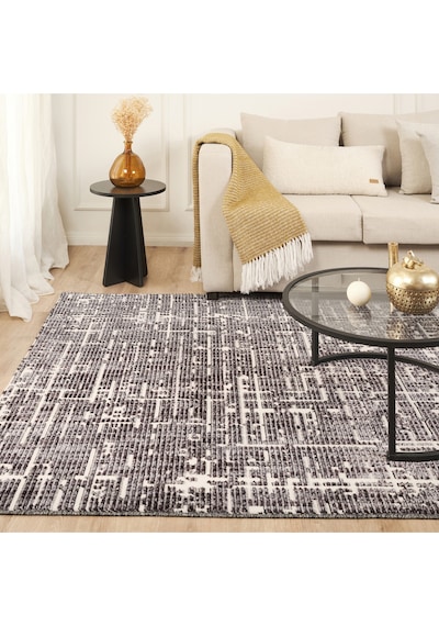 Kaşmir Halı 7/24 İskandinav Sten Antrasit 80x300 Cm Antrasit