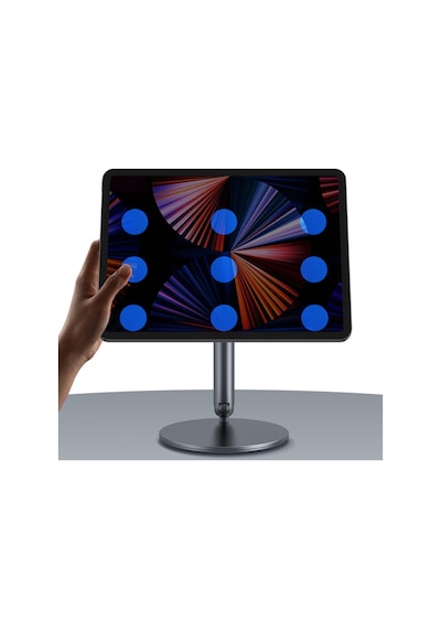 Benks L43 İnfinity Pro Pad 360 Dönebilen Mıknatıslı Tablet Standı Apple Uyumlu iPad  Air 4/5 & 11 BENKS-TA85014 Gri