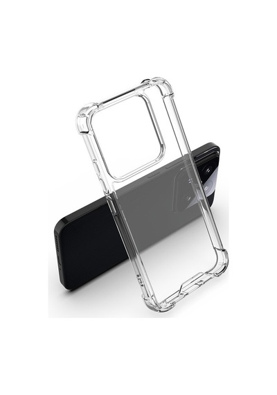 Xiaomi 14t Kılıf Zore Nitro Anti Shock Silikon Seffaf