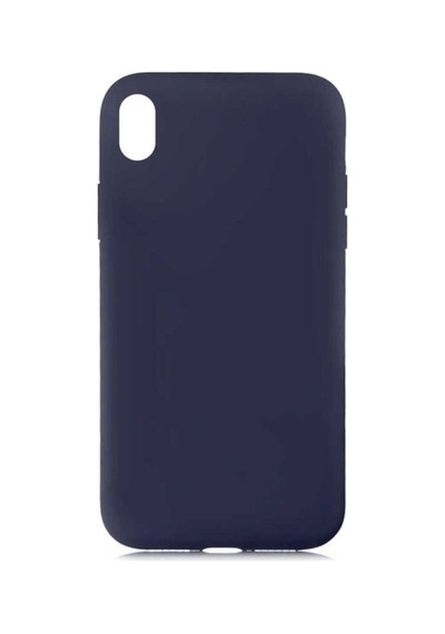 Apple Uyumlu iPhone Xr 6.1 Kılıf Zore Lsr Lansman Kapak Lacivert