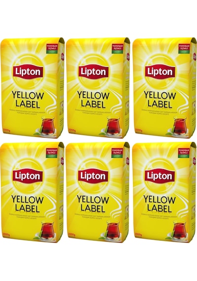Lipton Yellow Label Siyah Çay 6x1 Kg