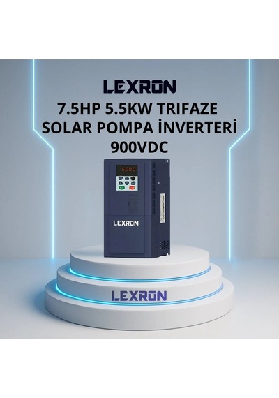 Lexron 7.5hp 5.5kw Solar Pompa Inverter Yeni Nesil
